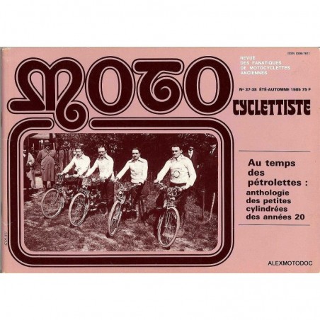 Motocyclettiste n° 37-38